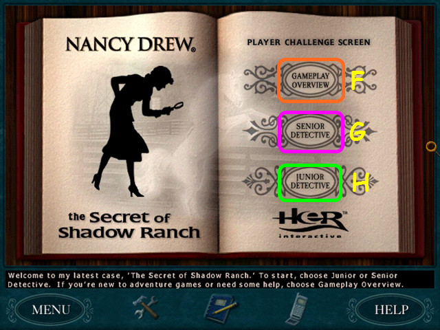 Nancy Drew: Secret Of Shadow Ranch